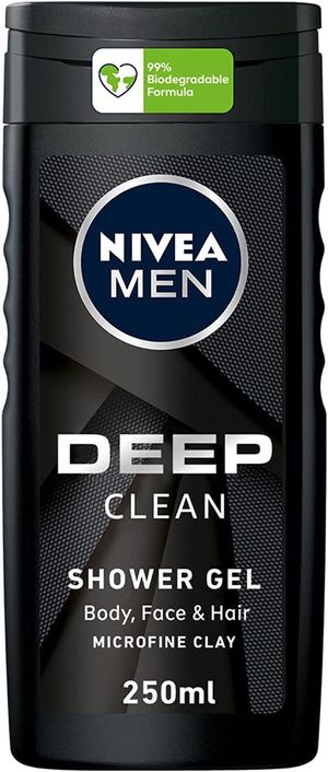 NIVEA MEN Deep Impact Cleansing Shower Gel 250ml